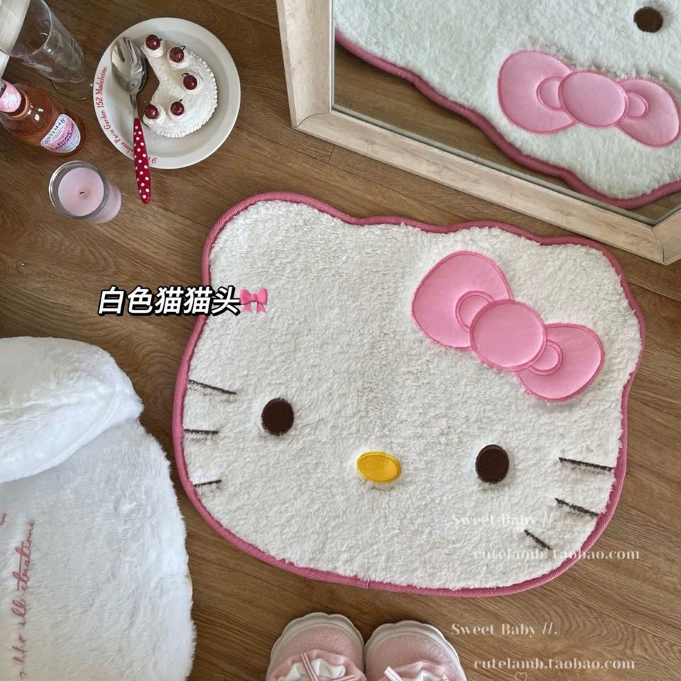 THẢM CHÂN HELLO KITTY  0204MK48 ‼ ‼ ‼  THẢM CHÂN HELLO KITTY    Thảm chân vừa sạch vừa xinh cả phòng ạ 🧡-duoc-ban-tai-Alice Quỳnh