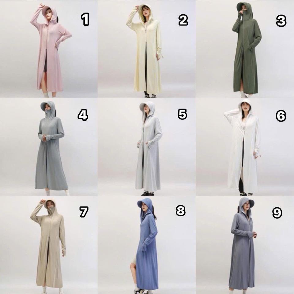 ÁO NẮNG DÁNG DÀI 2903MK47 ✅ ÁO NẮNG DÁNG DÀI -duoc-ban-tai-Alice Quỳnh