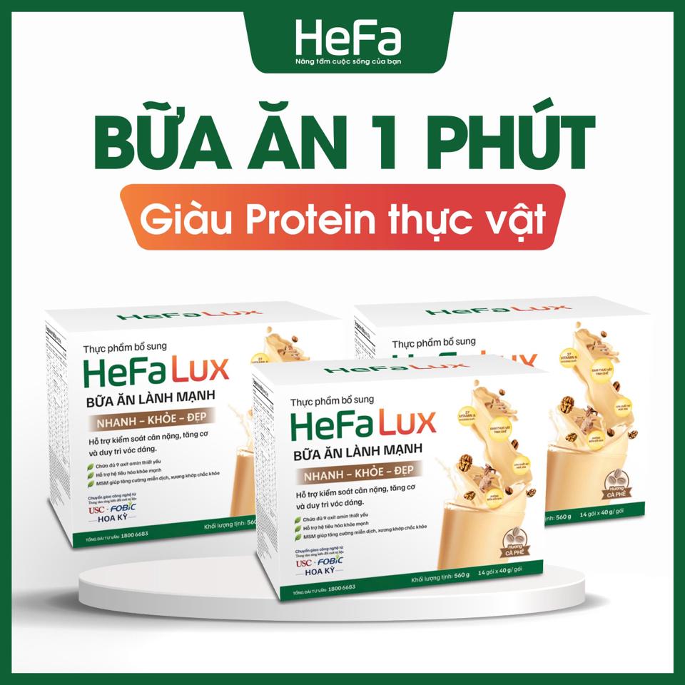 HeFa Lux 1.Kiểm soát cân nặng (Đốt mỡ - Xây cơ)  2.Sử dụng được cho người bị tiểu đường  3.Kiểm soát mỡ trong máu  4.Giúp xương khớp chắc khỏe  5.Hỗ trợ tăng cường miễn dịch, tăng đề kháng  6.Trẻ ăn ngon miệng  7.Tăng cường, phục hồi sức khoẻ  8.Nhuậ-duoc-ban-tai-Alice Quỳnh
