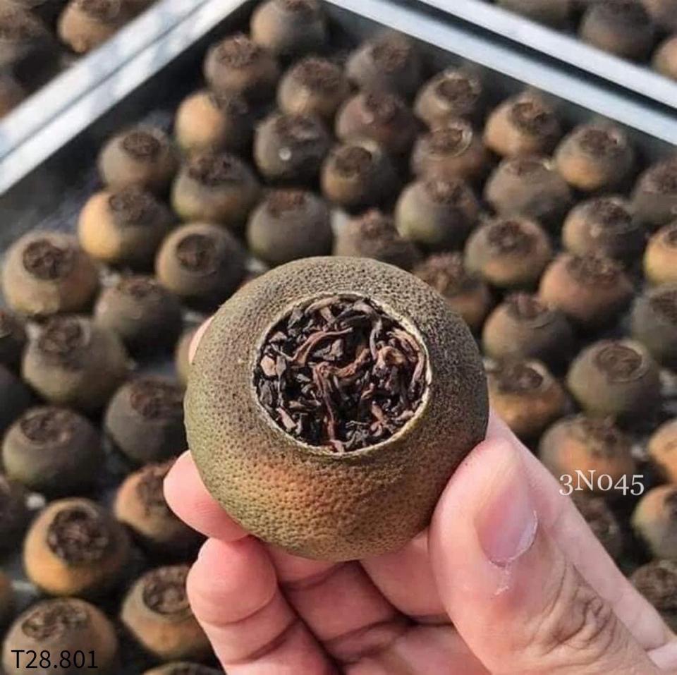 TRÀ PHỔ NHĨ QUÝT VÂN NAM 1604MK36 ✅ TRÀ PHỔ NHĨ QUÝT VÂN NAM ✅ #3xxca / hộp 500gr như ảnh-duoc-ban-tai-Alice Quỳnh