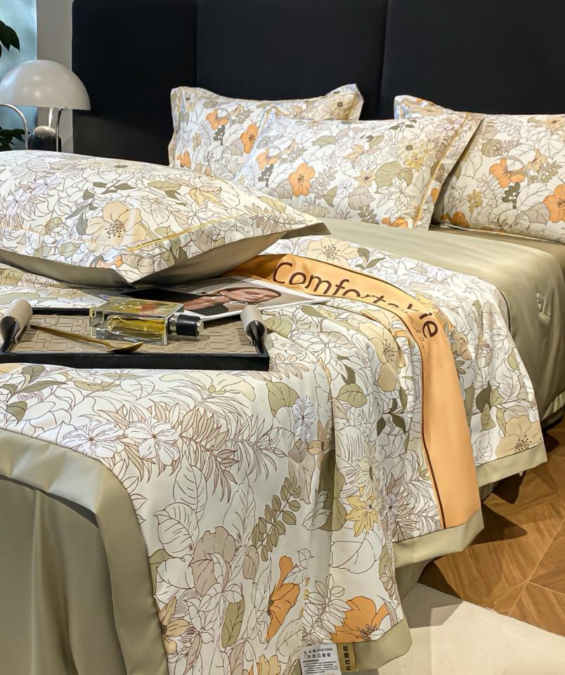 Các chị nhanh tay nhé! ✔️Giá gốc 700k  ✔️Một bộ gồm:  1 vỏ chăn 2m x 2m2 + 1 ga bo chun  + 2vỏ gối 50 x 70cm  ✔️Chất liệu siêu mềm mịn, màu sắc trang nhã nhẹ nhàng sang trọng-duoc-ban-tai-Alice Quỳnh