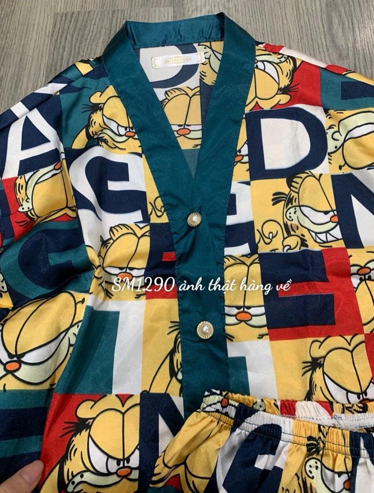 BỘ PIJAMA PHONG CÁCH NHẬT 1104MK11  HÀNG VỀ ĐẸP EM GOM TIẾP Ạ ⚡️ BỘ LỤA CỘC TAY MẶC NHÀ NỮ(2)-duoc-ban-tai-Alice Quỳnh