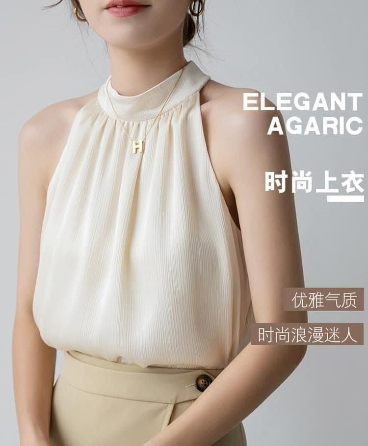 ÁO CỔ YẾM  0805MK18-duoc-ban-tai-Alice Quỳnh