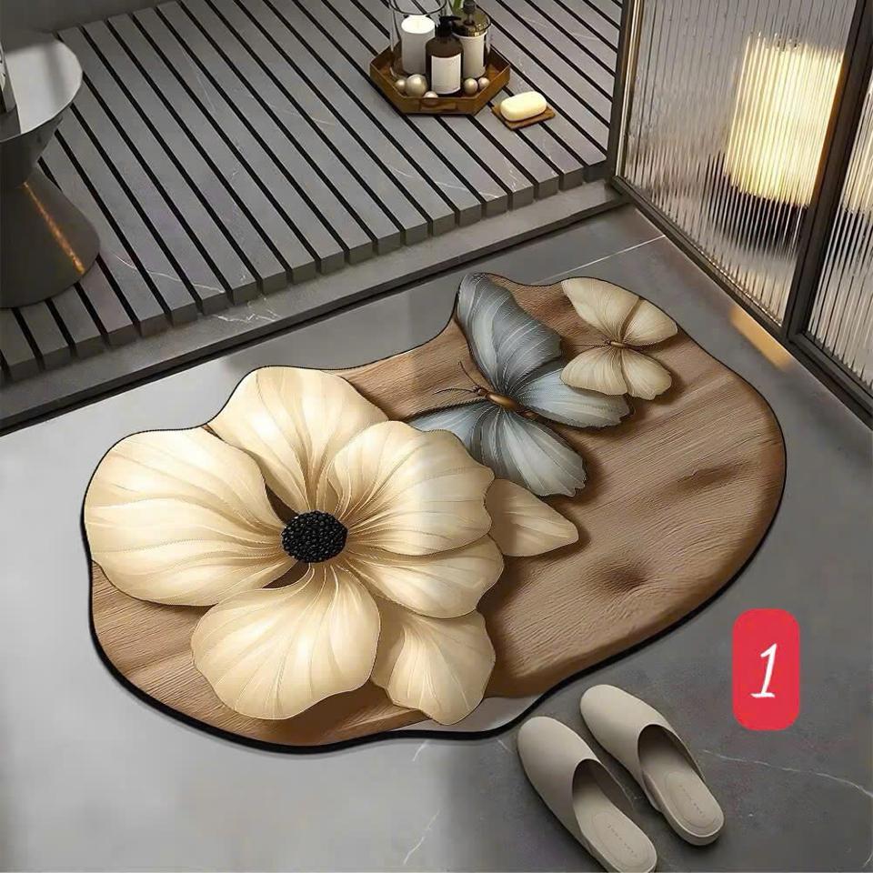 THẢM TRẢI SÀN 3D 0304MK58#set 2 cái ‼ ‼ ‼  THẢM TRẢI SÀN 3D ĐỘC ĐÁO      Thảm thôi mà đẹp quá thể , hoạ tiết 3d nổi bật , vừa là thảm vừa decor phòng thêm sang đẹp.-duoc-ban-tai-Alice Quỳnh