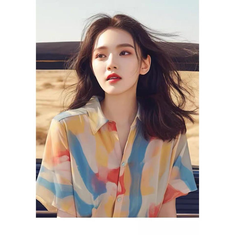 ÁO SƠ MI CẦU VỒNG 2505MK39 ❤️ ÁO SƠ MI CẦU VỒNG -duoc-ban-tai-Alice Quỳnh