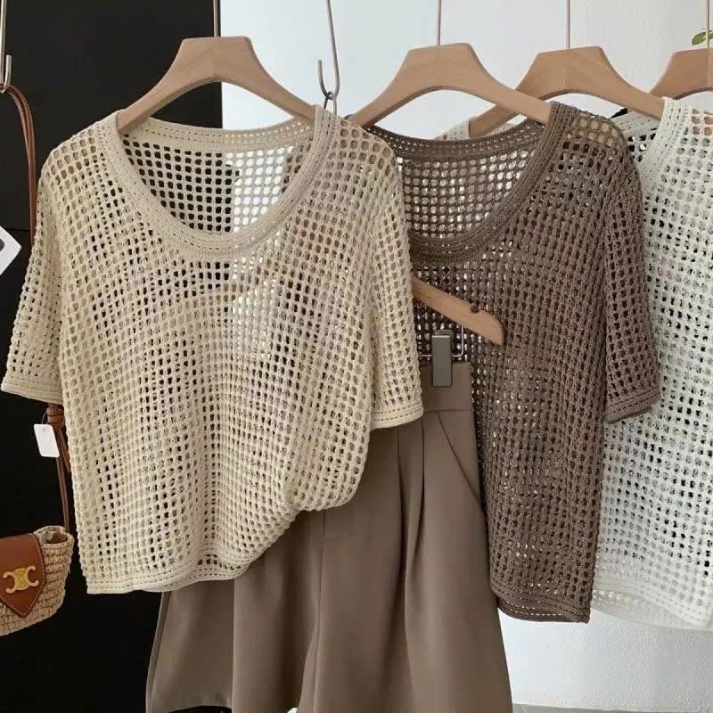 ÁO LƯỚI ĐI BIỂN 1204MK42  ❤️ ÁO LƯỚI ĐI BIỂN -duoc-ban-tai-Alice Quỳnh
