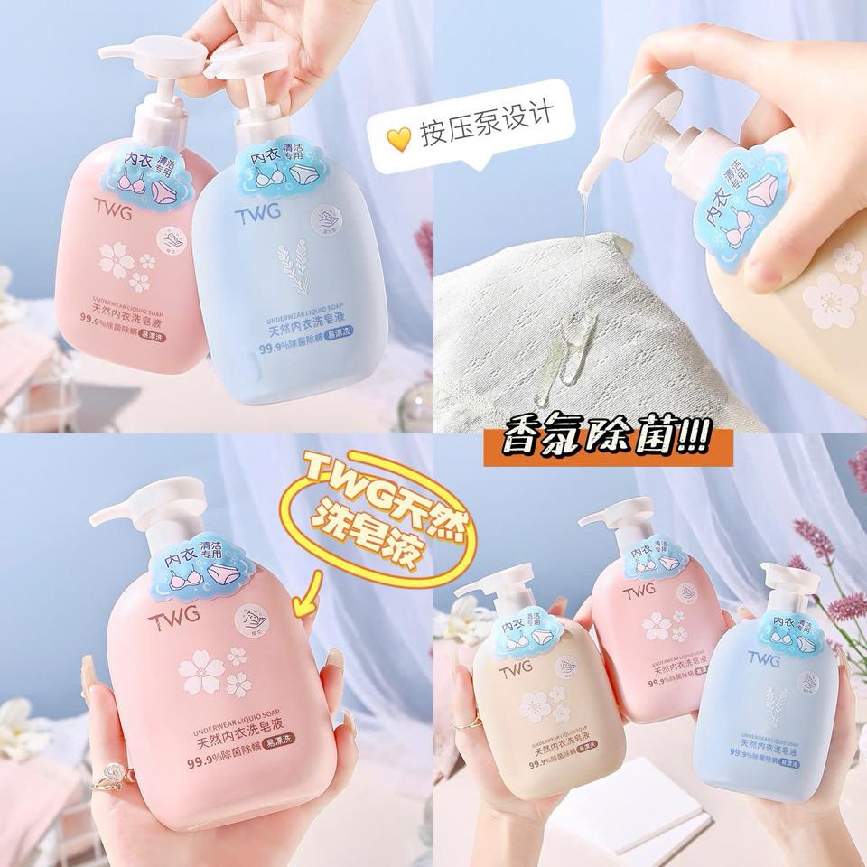 NƯỚC GIẶT ĐỒ LÓT TWG 0910MK34##set 3 chai mix mỗi chai 280ml mix màu-duoc-ban-tai-Alice Quỳnh