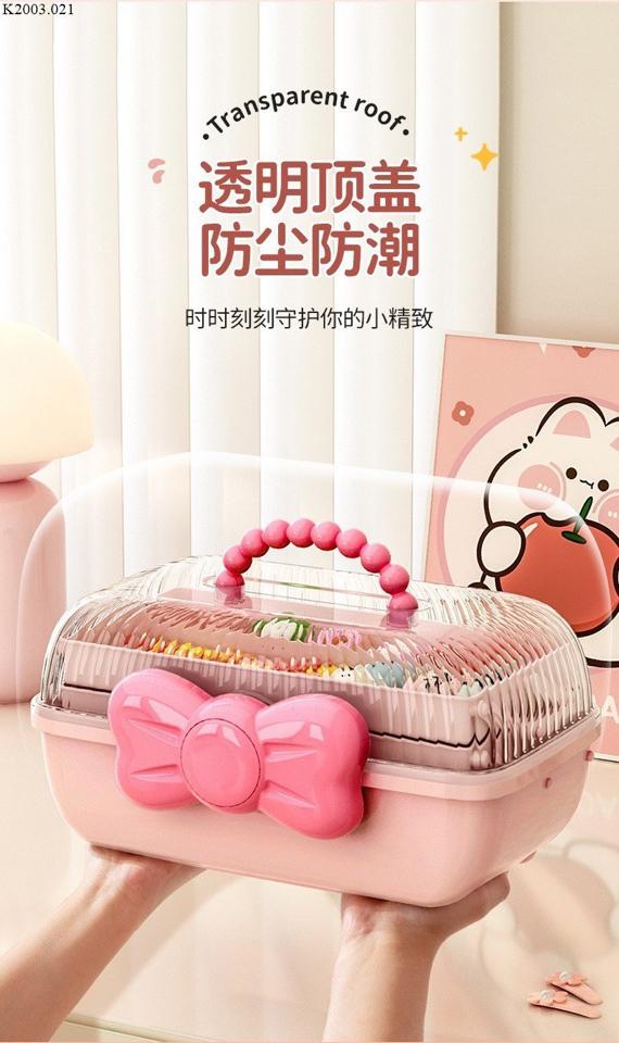 HỘP ĐỰNG PHỤ KIỆN KẸP TÓC 1803MK31 🌈HỘP ĐỰNG PHỤ KIỆN KẸP TÓC-duoc-ban-tai-Alice Quỳnh