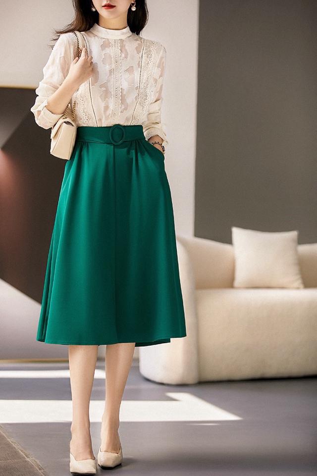 CHÂN VÁY XOÈ DÁNG DÀI 0805MK20-duoc-ban-tai-Alice Quỳnh