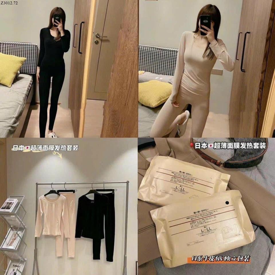 BỘ GIỮ NHIỆT NỮ MUJI 2612MK39-duoc-ban-tai-Alice Quỳnh