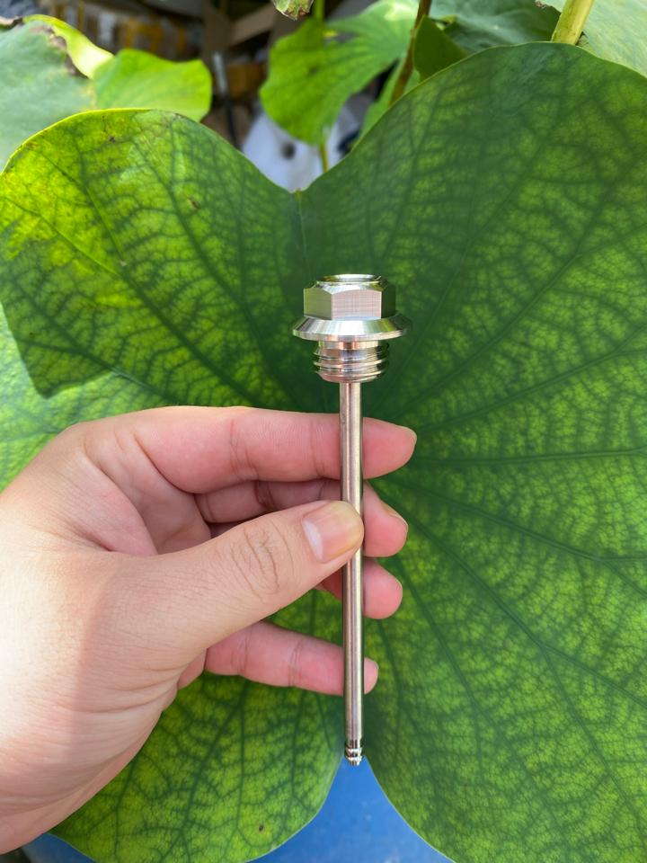 Inox 304- Ốc nhớt Honda/ Ya có ti thăm các loại-duoc-ban-tai-Siêu Thị Ốc