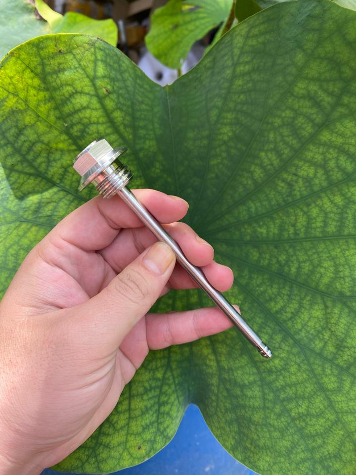 Inox 304- Ốc nhớt Honda/ Ya có ti thăm các loại-duoc-ban-tai-Siêu Thị Ốc