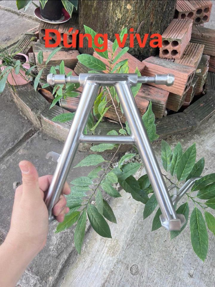 Inox 304 - Chống đứng xe số full phụ kiện-duoc-ban-tai-Siêu Thị Ốc