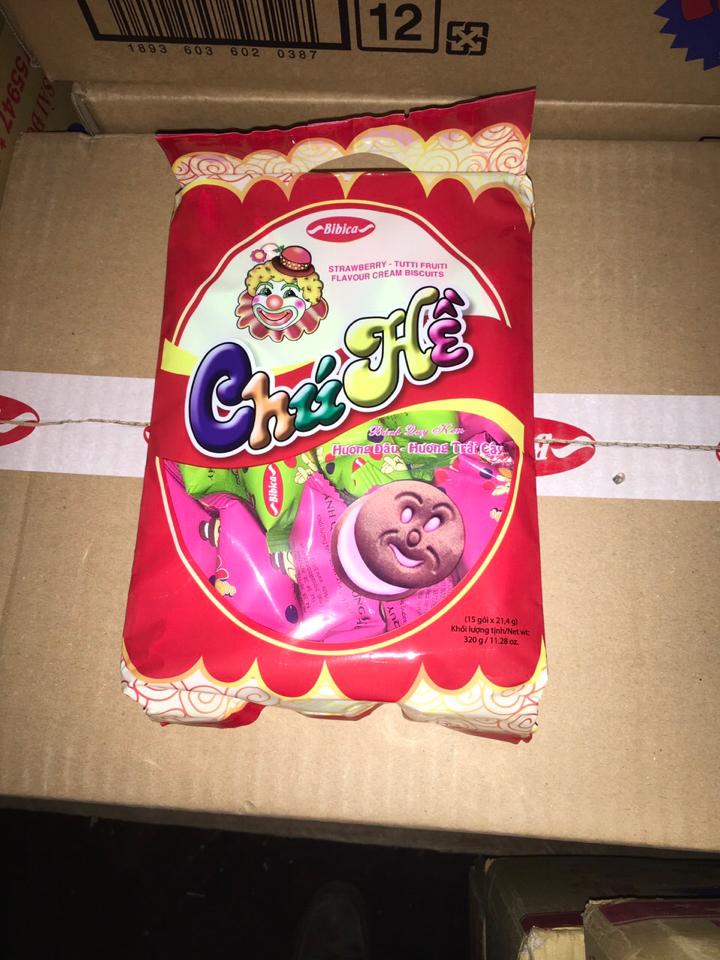 Bánh chú hề (15 gói/1 thùng)-duoc-ban-tai-Nhà Phân Phối Thanh Tùng