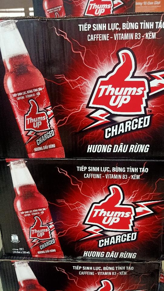 Nước Thumsup vị dâu chai 330ml-duoc-ban-tai-Nhà Phân Phối Khuyên Lộc