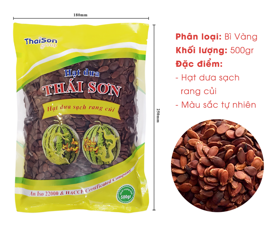 Hạt Dưa Thái Sơn Loại Bì Vàng 500Gr-duoc-ban-tai-VHMart