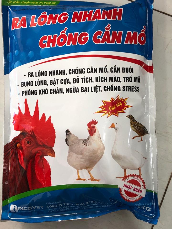 Ra lông nhanh -duoc-ban-tai-Cửa hàng thuốc thú y kim liên 3
