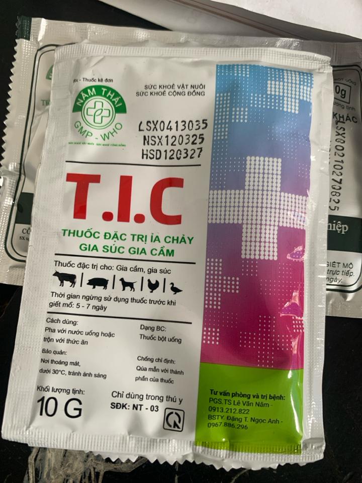 TIC 10g-duoc-ban-tai-Cửa hàng thuốc thú y kim liên 3