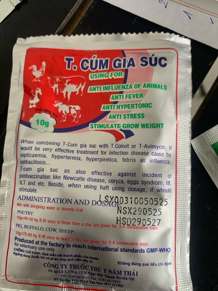 Tcúm gia súc -duoc-ban-tai-Cửa hàng thuốc thú y kim liên 3
