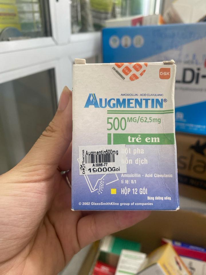 Augmentine 500 gói-duoc-ban-tai-Nhà Thuốc Dược Khoa