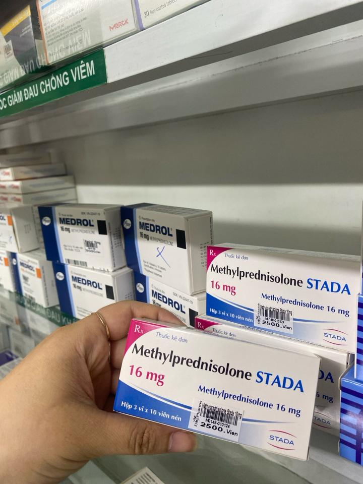 Methy Pred16 Standa viên-duoc-ban-tai-Nhà Thuốc Dược Khoa