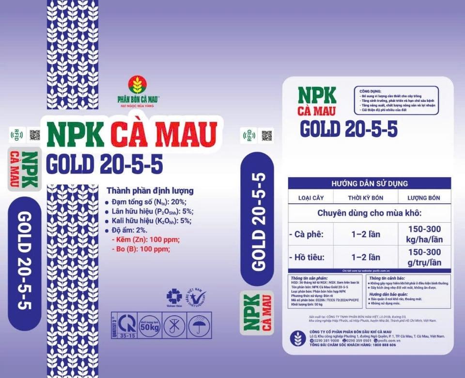 Cà mau 20.5.5-duoc-ban-tai-Phân bón Văn Mười 719