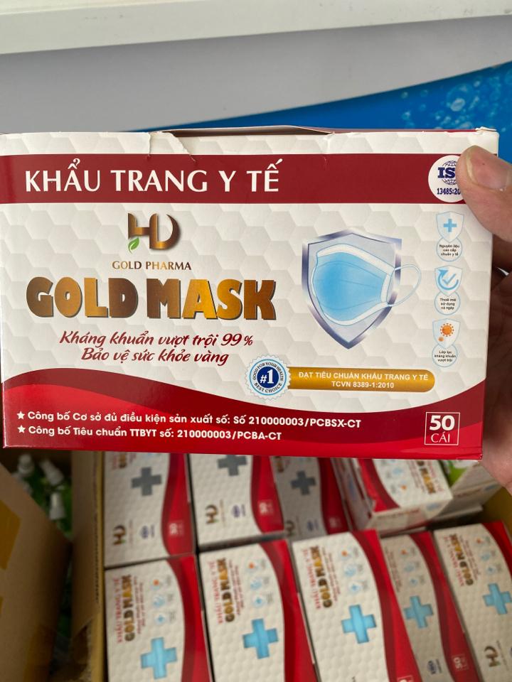 Khẩu trang goldmask-duoc-ban-tai-Nhã Phương