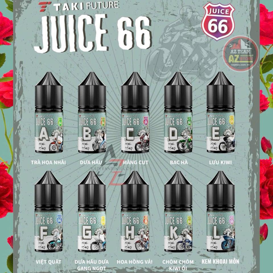 Juice 66 60ni lạnh nhiều ngọt vừa-duoc-ban-tai-X Vape House