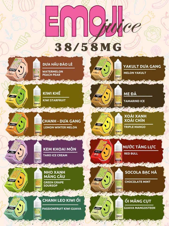 Emoji 58ni best lạnh ngọt vừa miệng-duoc-ban-tai-X Vape House