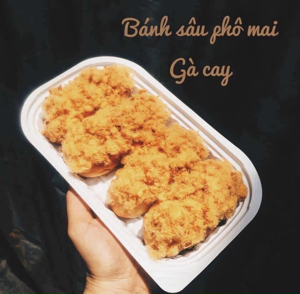 Bánh sâu phô mai gà cay hộp 4 bánh-duoc-ban-tai-Nha Nha Bakery