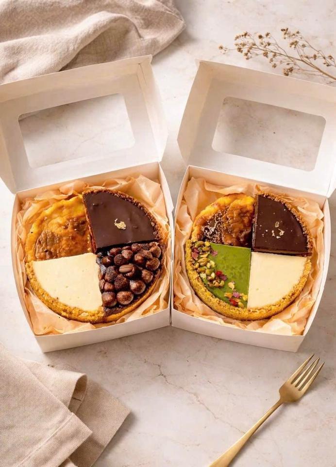 Cheesecake mix 4 vị-duoc-ban-tai-Nha Nha Bakery