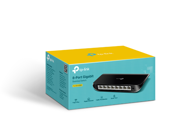 Bộ chuyển mạch Switch TP-Link TL SG1008D 8-Port Gigabit-duoc-ban-tai-CAMERA GIÁM SÁT - THIẾT BỊ TIN HỌC PMTek