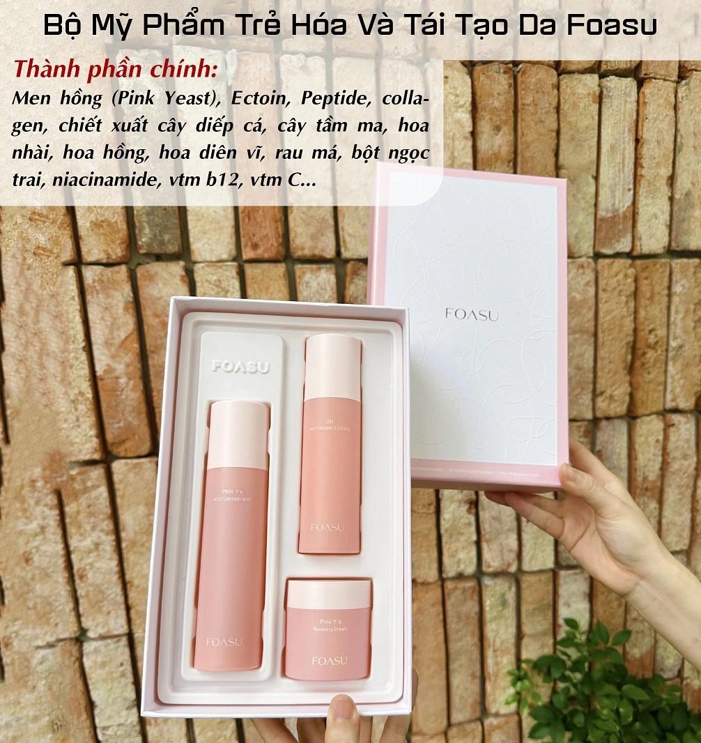 SET CHĂM SÓC DA FOASU PINK Y’S-duoc-ban-tai-Kangnam mart