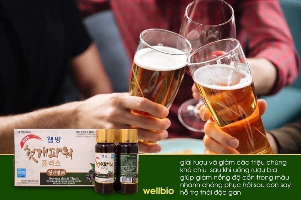 NƯỚC GIẢI RƯỢU BỔ GAN WELLBIO HÀN QUỐC (100ml*10 chai)-duoc-ban-tai-Kangnam mart