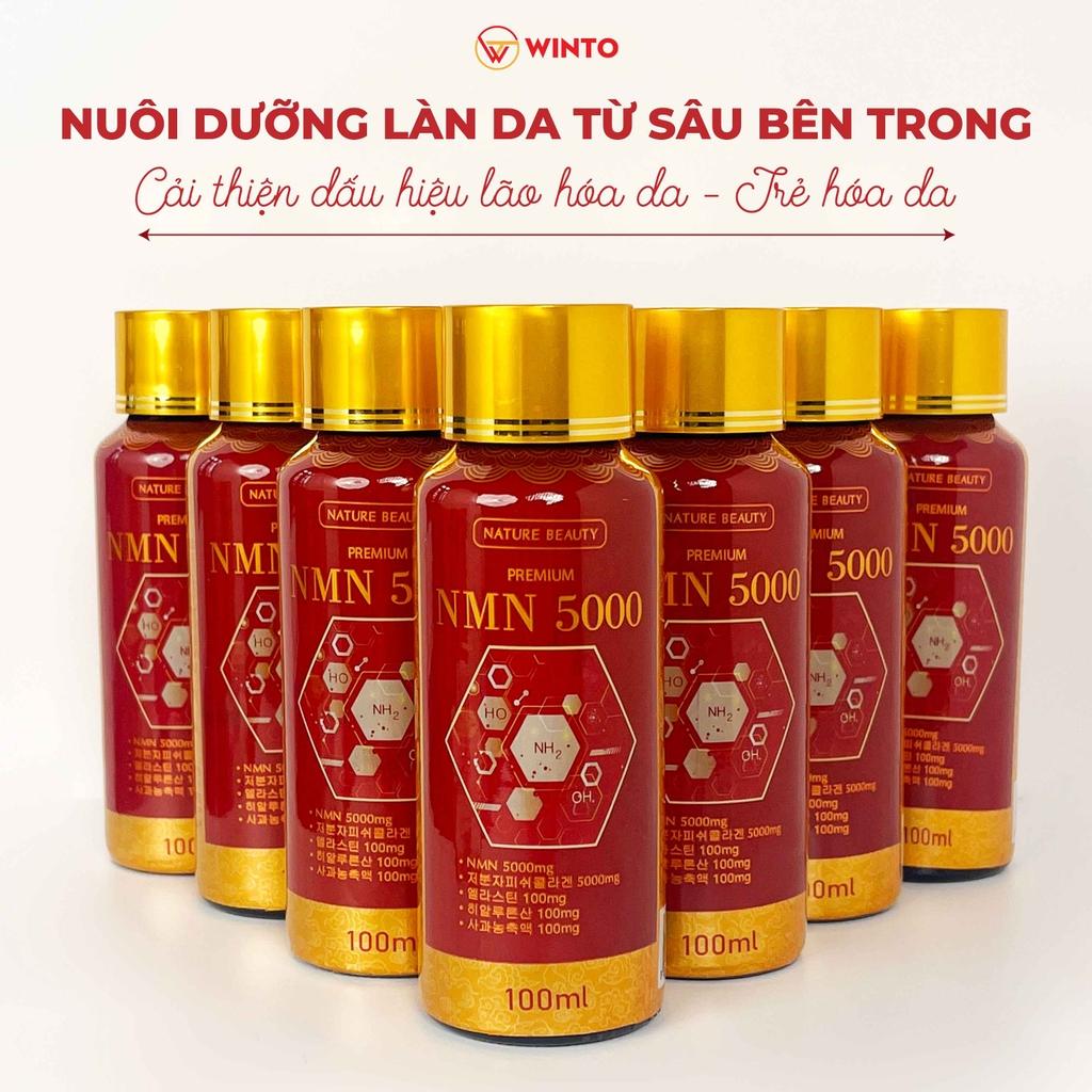 NMN 5000 Premium Nature Beauty (Hộp 10 chai * 100ml)-duoc-ban-tai-Kangnam mart