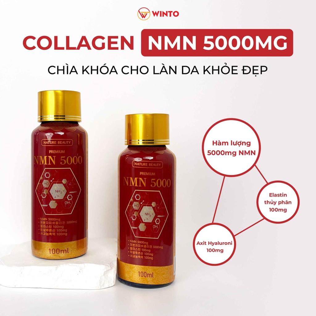 NMN 5000 Premium Nature Beauty (Hộp 10 chai * 100ml)-duoc-ban-tai-Kangnam mart