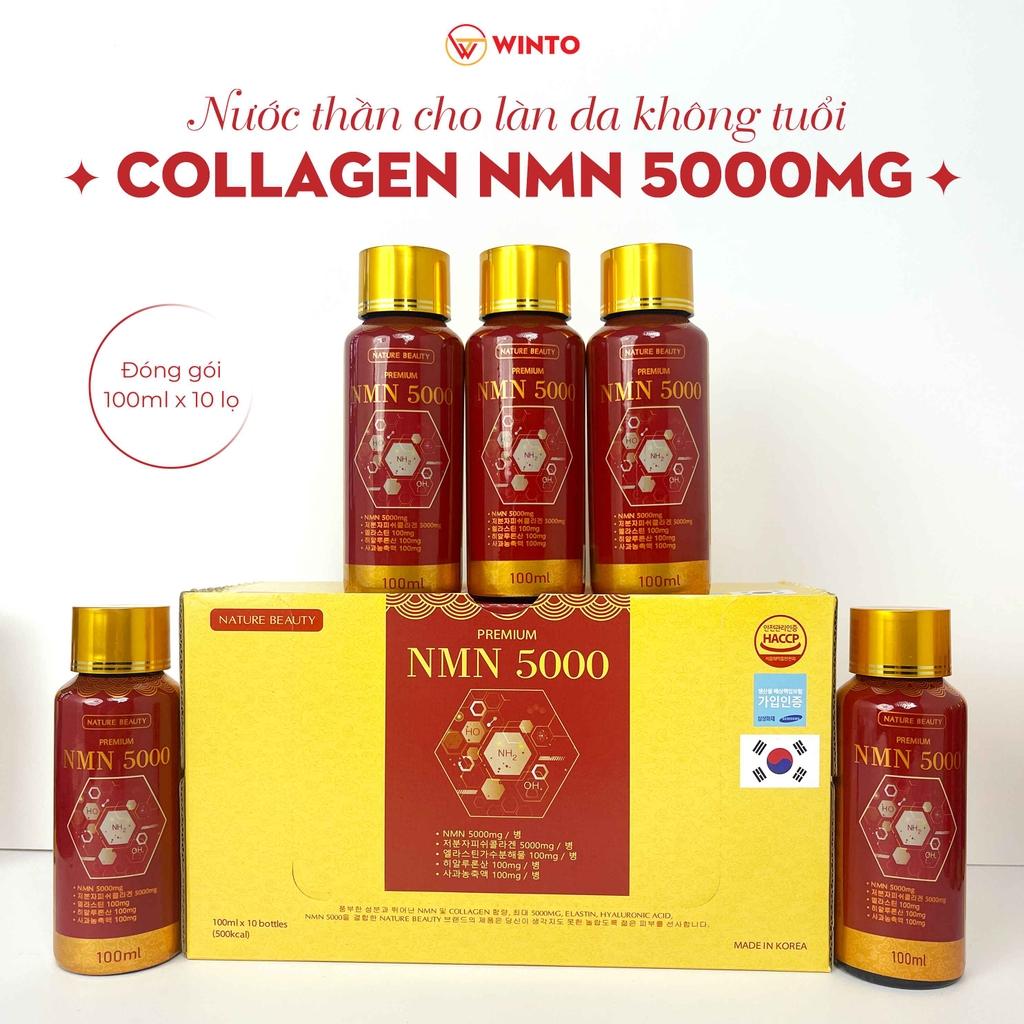 NMN 5000 Premium Nature Beauty (Hộp 10 chai * 100ml)-duoc-ban-tai-Kangnam mart