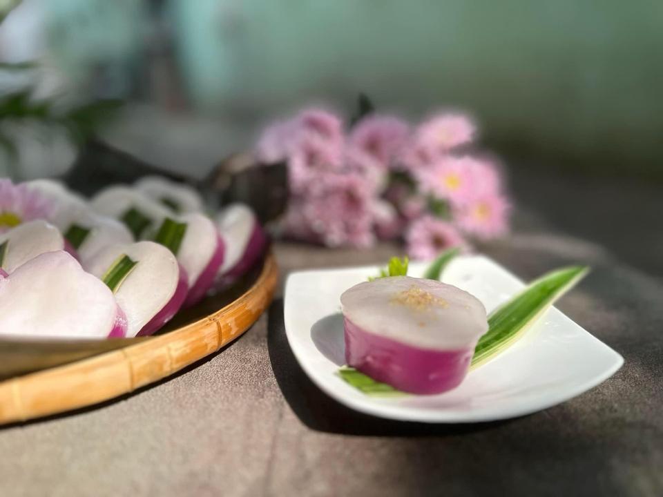 Bánh khoai môn hấp tròn-duoc-ban-tai-Bếp của Phụng