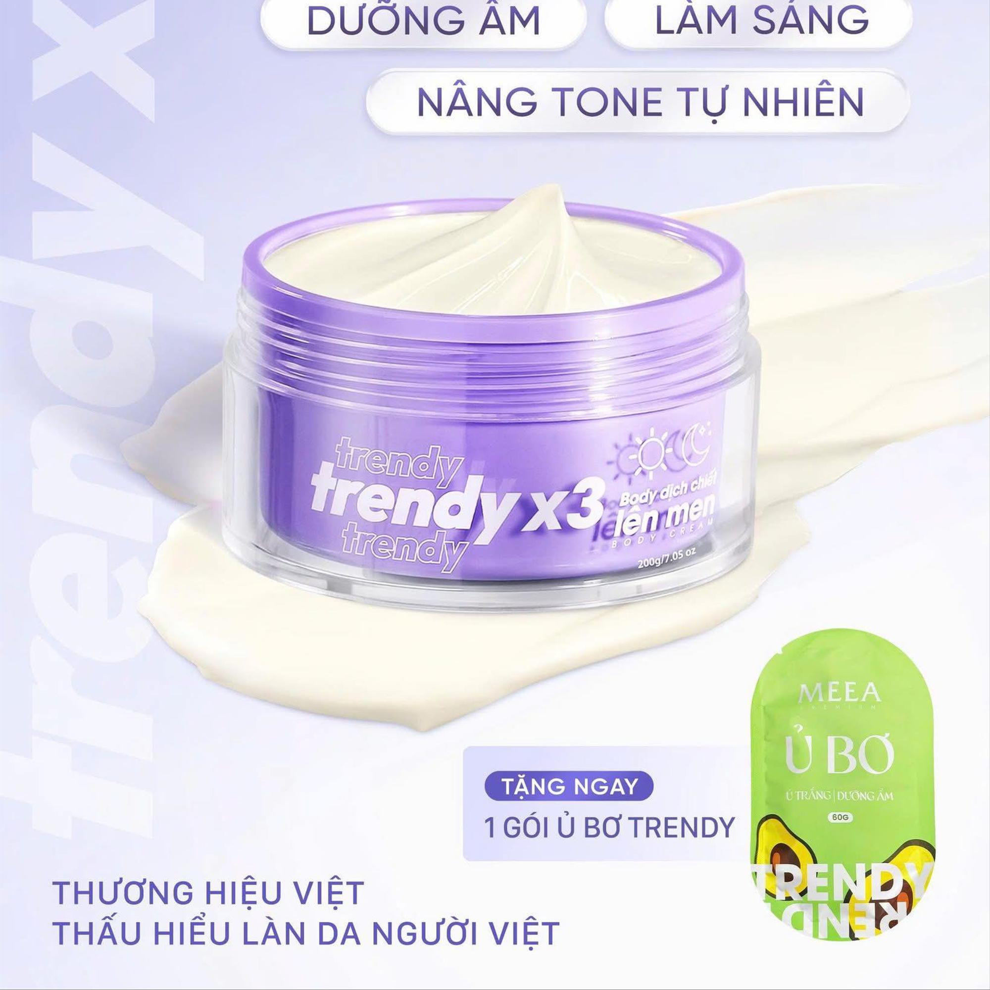 Kem Body Trendy Meea-duoc-ban-tai-Yến nhà Loan - Yến sào Sea Nest Khánh Hoà