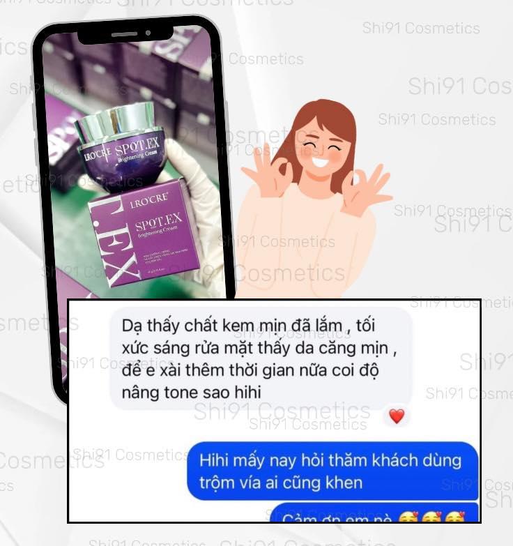 Kem Spot Ex Lro’Cre -duoc-ban-tai-Yến nhà Loan - Yến sào Sea Nest Khánh Hoà