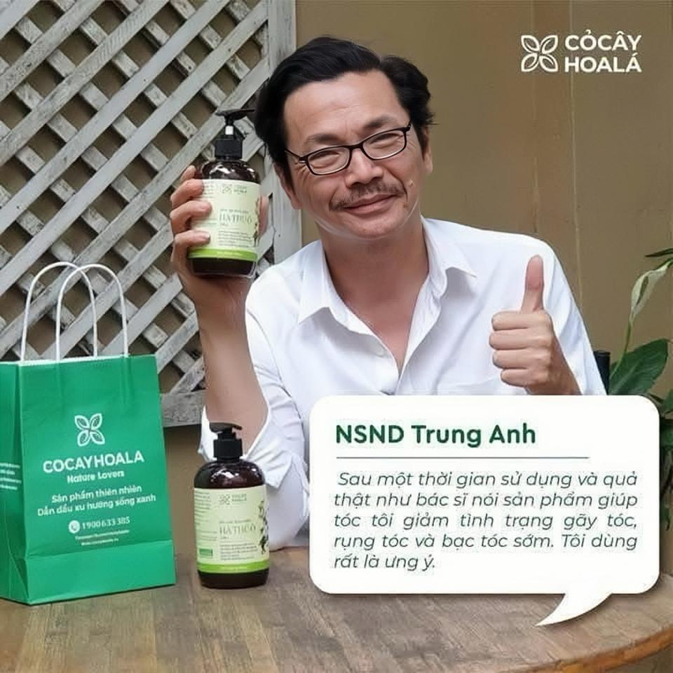 Dầu Gội Thảo Dược Hà Thủ Ô 2IN1 Cỏ Cây Hoa Lá 450G-duoc-ban-tai-Yến nhà Loan - Yến sào Sea Nest Khánh Hoà