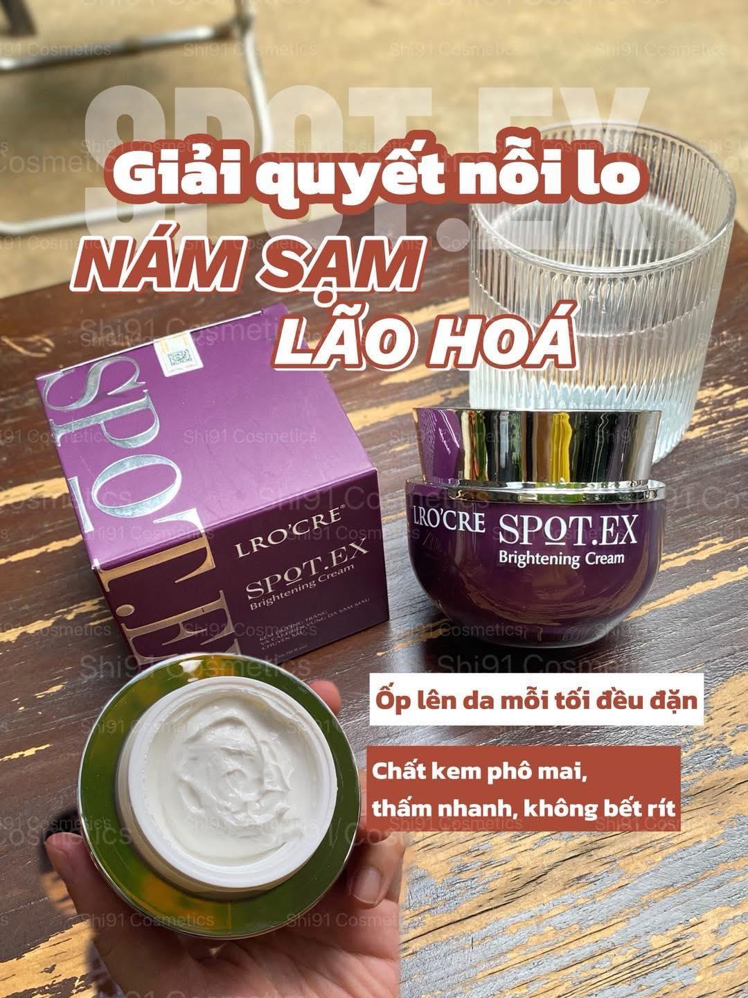 Kem Spot Ex Lro’Cre -duoc-ban-tai-Yến nhà Loan - Yến sào Sea Nest Khánh Hoà