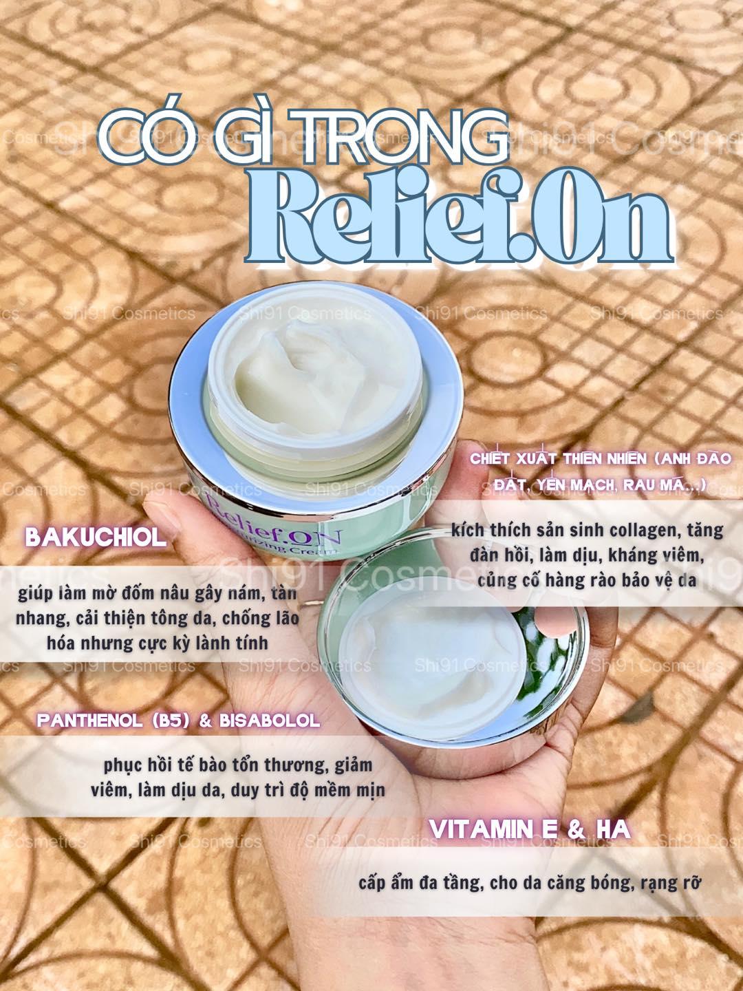 Kem phục hồi Relief.on-duoc-ban-tai-Yến nhà Loan - Yến sào Sea Nest Khánh Hoà