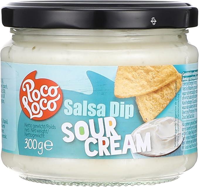 Sốt Kem Chua POCO LOCO Salsa Sour Cream, Hộp Thuỷ Tinh 300g-duoc-ban-tai-McCorn’s Premium Mart