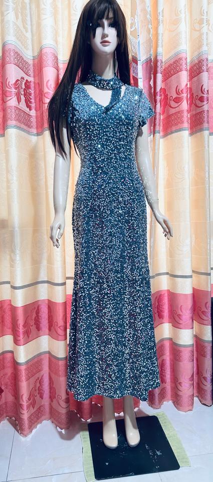 Đầm dạ hội cao cấp đi tiệt sang trọng -duoc-ban-tai-Áo dài Mỹ Hòa