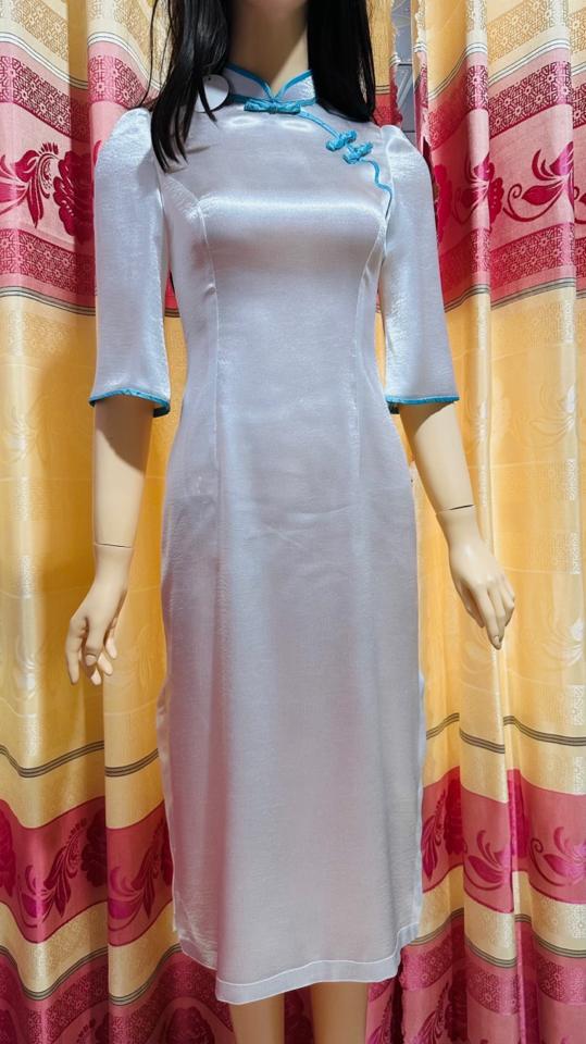 Áo sườn sám cao cấp vải co giãn 46-48k mặc vừa -duoc-ban-tai-Áo dài Mỹ Hòa