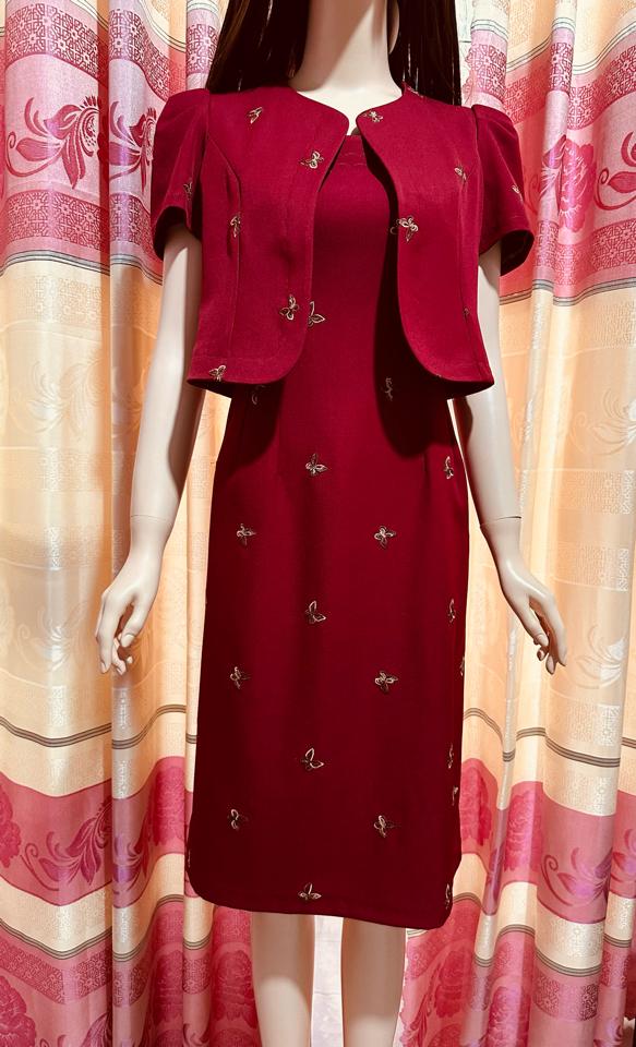 Áo đầm cao cấp -duoc-ban-tai-Áo dài Mỹ Hòa