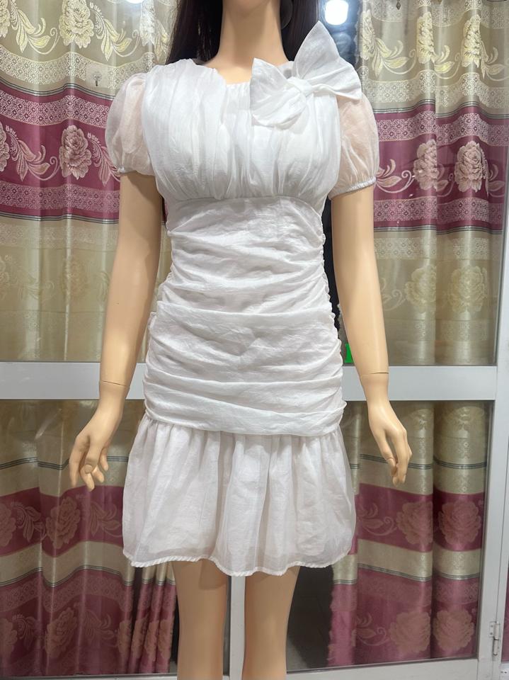 Đầm pom khoản 45-48 ký mặc -duoc-ban-tai-Áo dài Mỹ Hòa