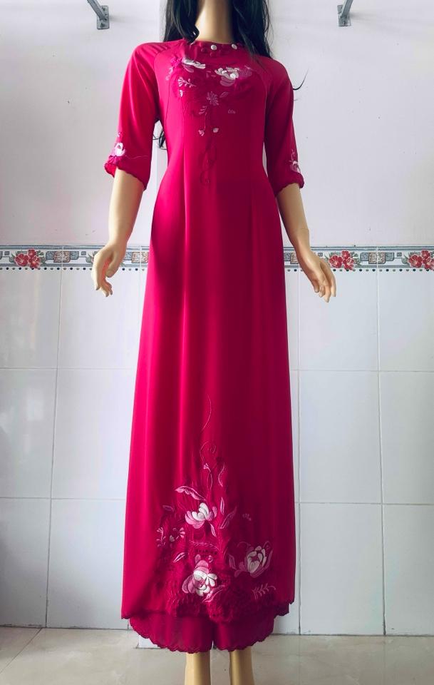 1 bộ đồ thêu cao cấp 50-54 ký mặc vừa -duoc-ban-tai-Áo dài Mỹ Hòa