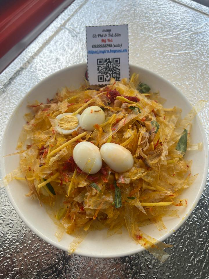 Bánh tráng trộn-duoc-ban-tai-Cafe & Trà Sữa MỸ TRÀ